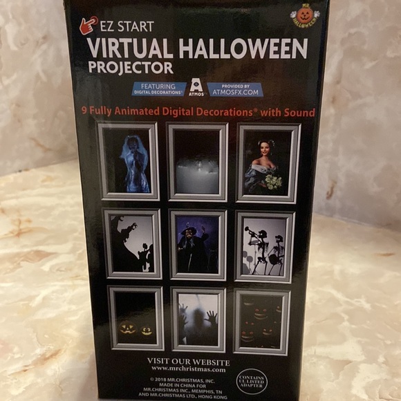 Mr Christmas Virtual Halloween Projector NWT - Picture 5 of 7